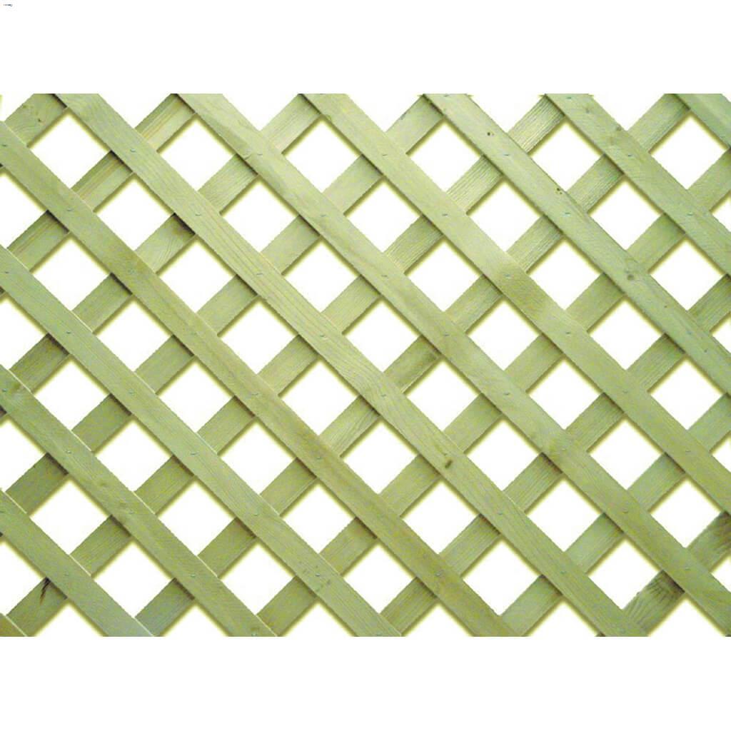 4' x 8' Treillis robuste en bois traité sous pression