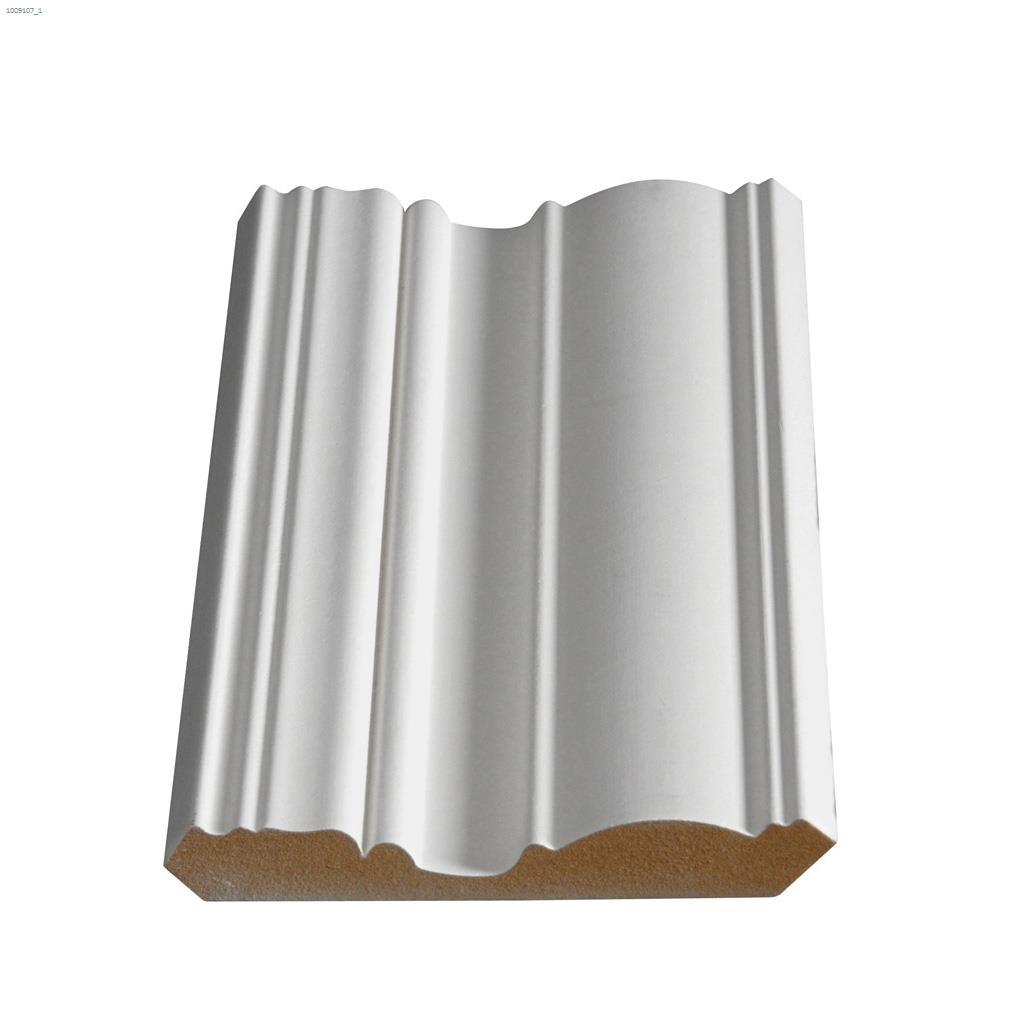 4-1/2" x 5/8" x 14' Primed MDF Crown Moulding