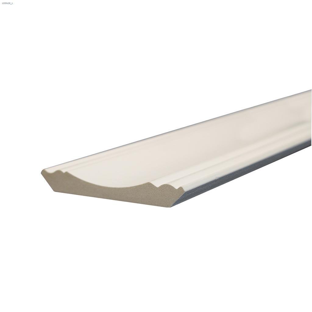 4-1/2" x 5/8" x 8' Primed MDF Crown Moulding