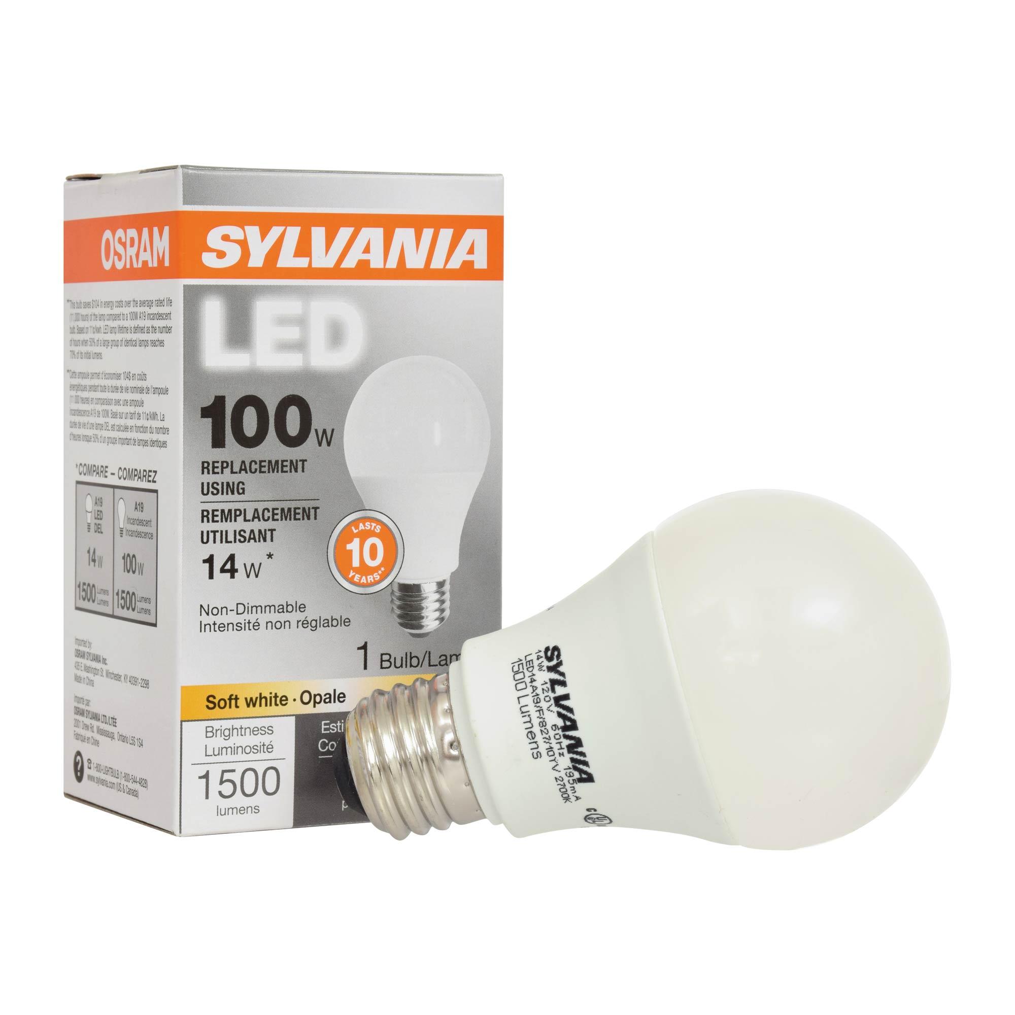 A19 14W 2700K Non-Dimmable LED Bulb
