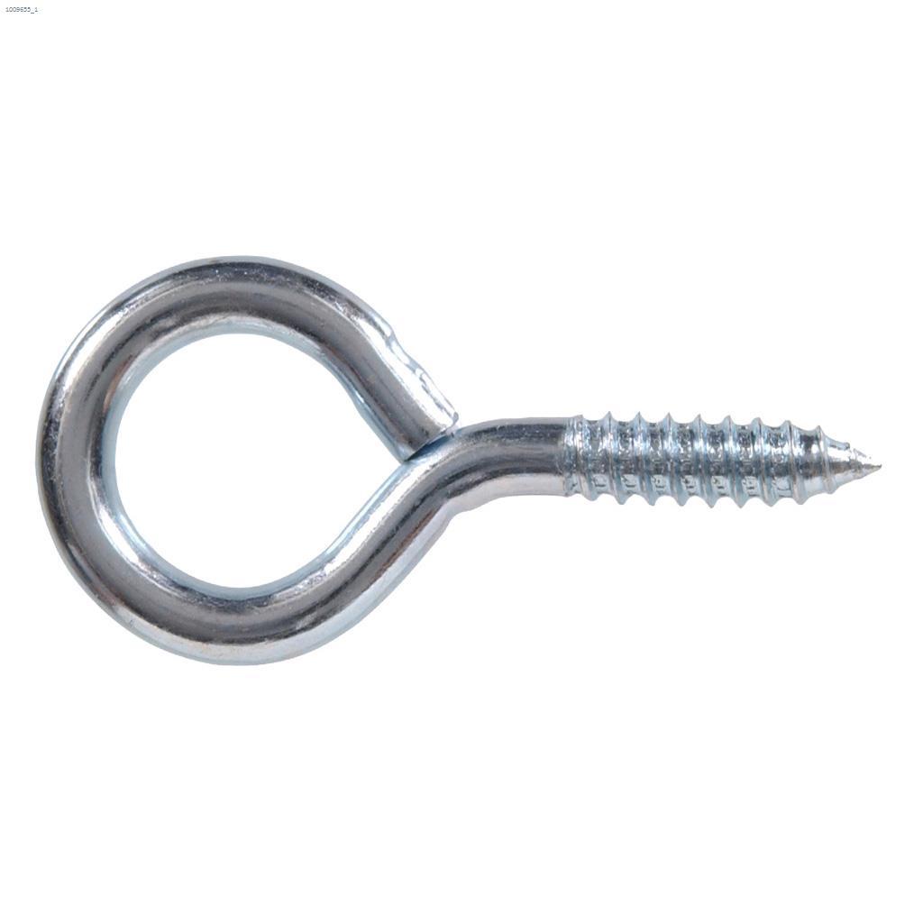 0.106" x 15/16" Zinc Eye Screw