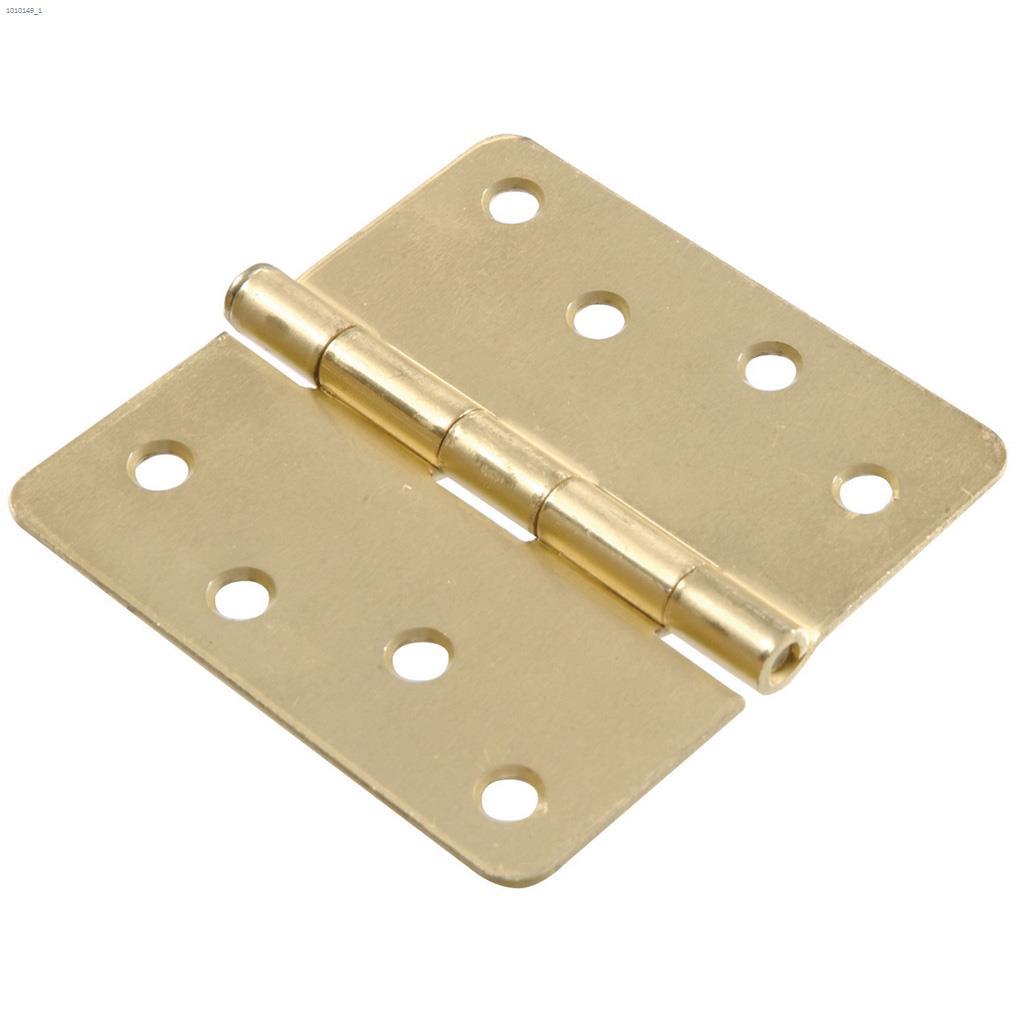 4" Satin Brass Full-Mortise Residential Door Butt Hinge