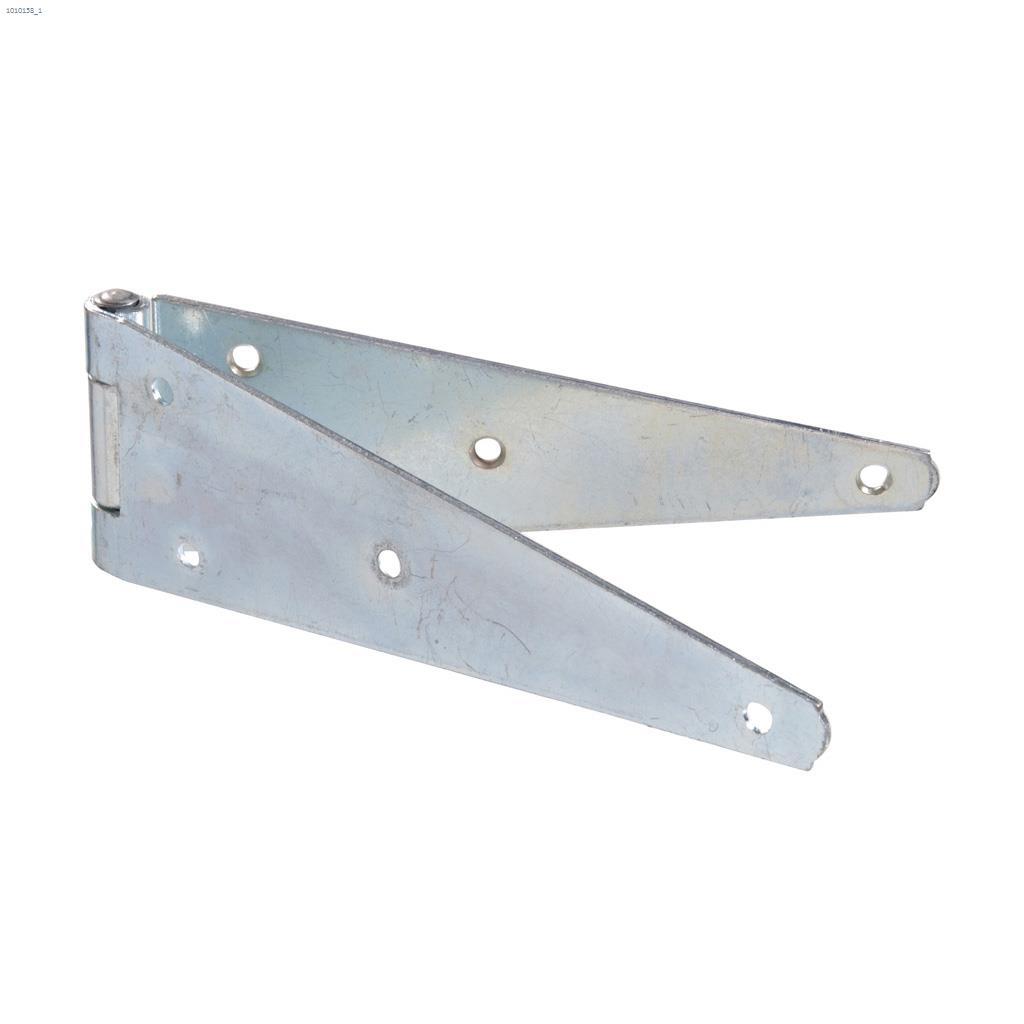 12" Zinc Plated Heavy Strap Hinge