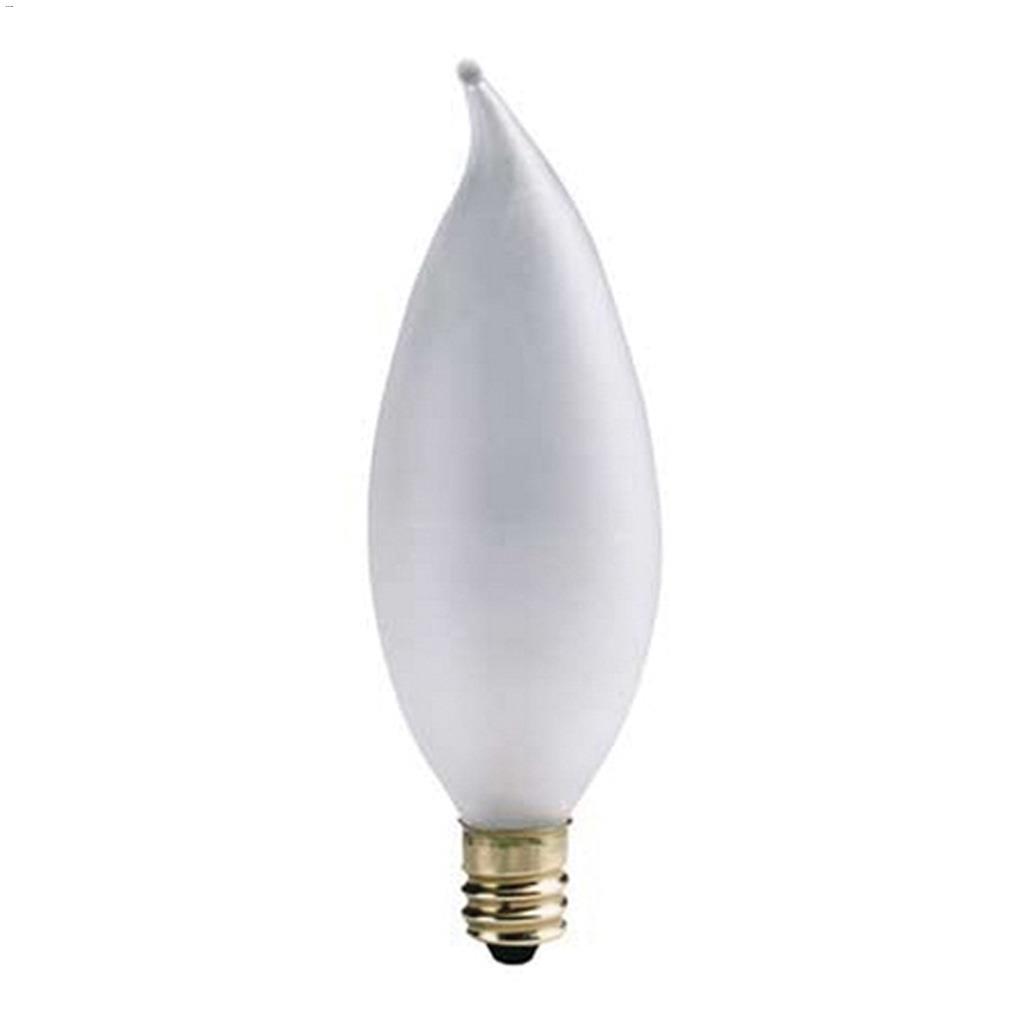 B10 25W Small Base Frosted Incandescent Bulb-2/Pack