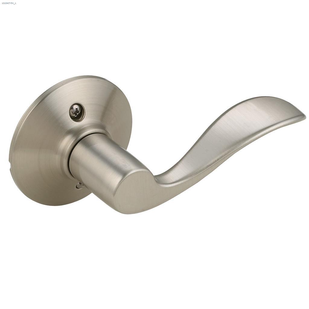 Accent Dummy Right Hand Lever Satin Nickel