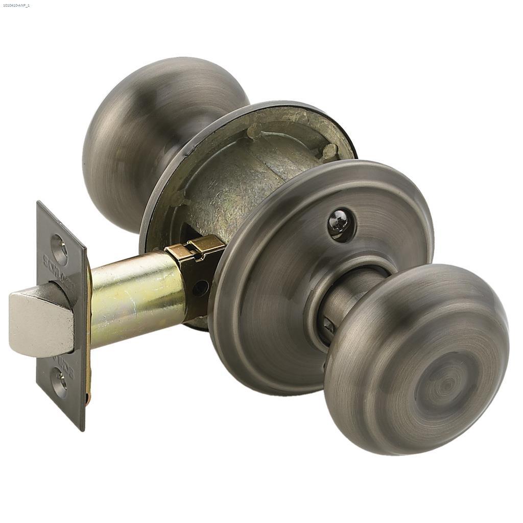 Georgian Passage Knob Antique Pewter
