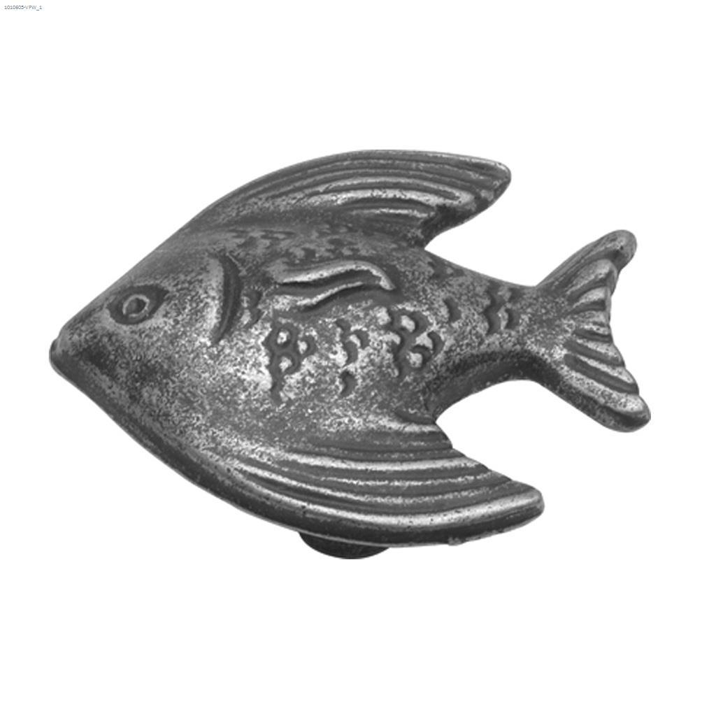 1-1/2" Vibra Pewter South Seas Door Knob