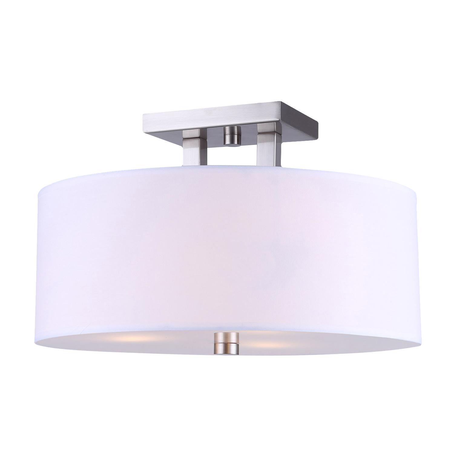 River 15" Semi Flushmount Light