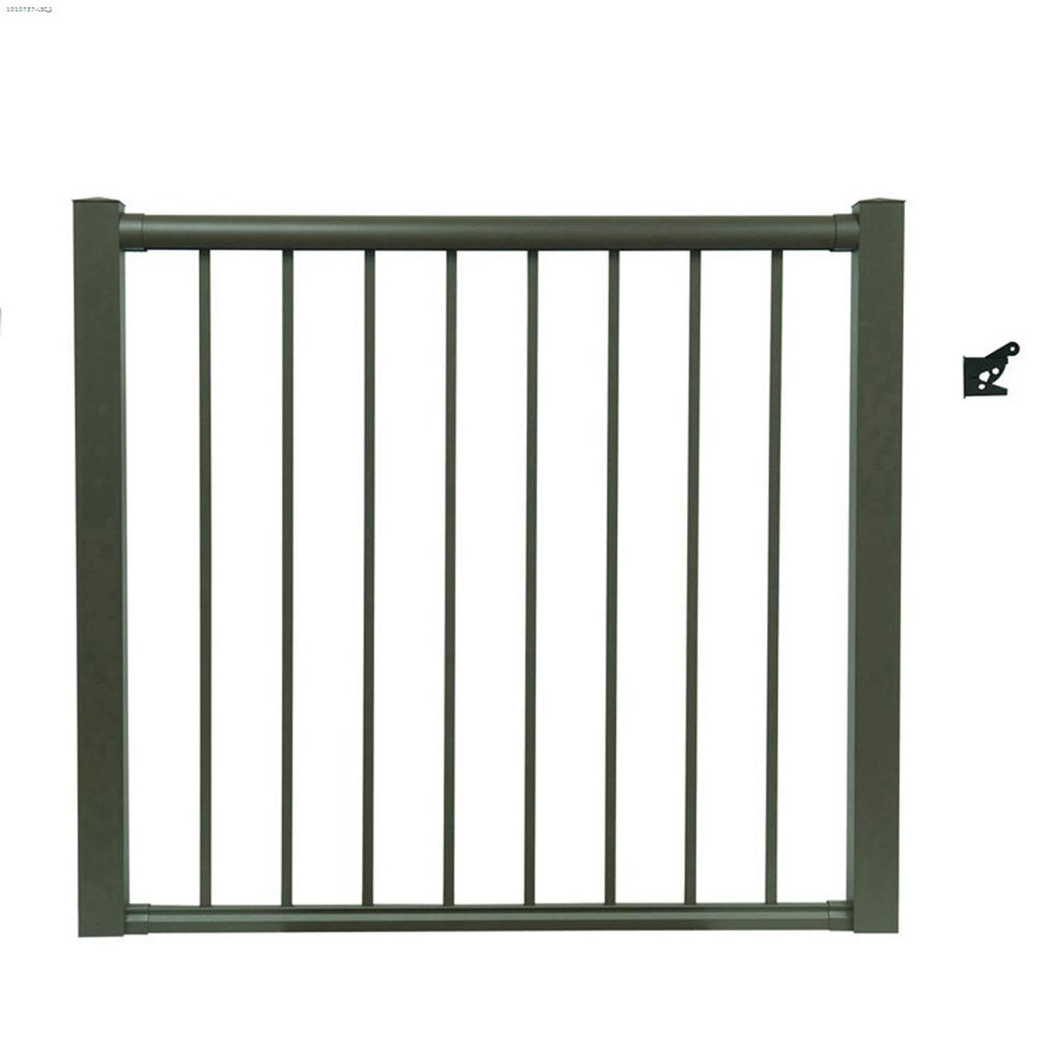 48" x 5/8" Straight Picket Gate