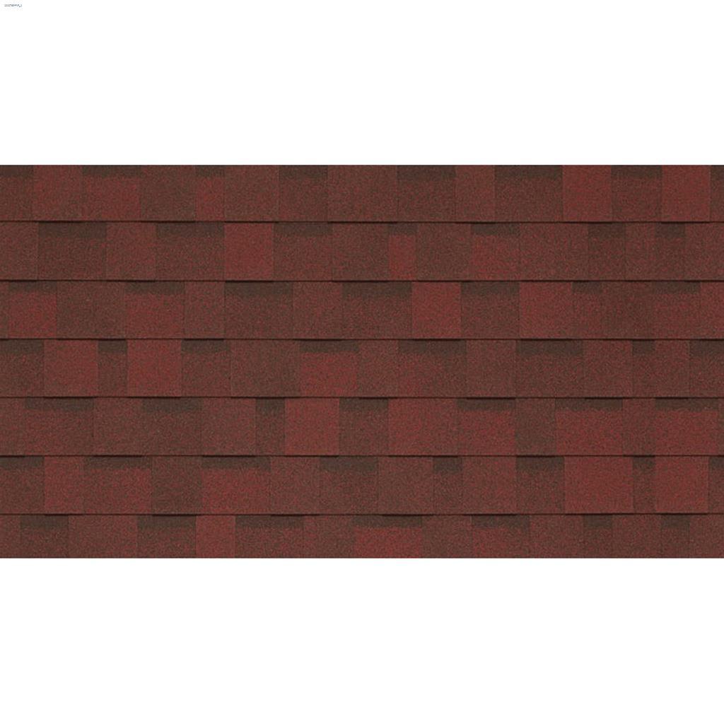 40-7/8" x 13-3/4" Riviera Red Cambridge Shingle