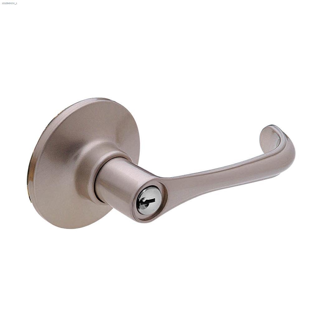 Levier d'entrée Provence, nickel satiné
