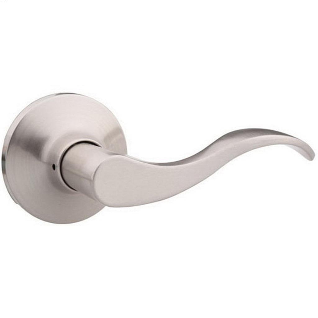 Layton Passage Lever Satin Nickel