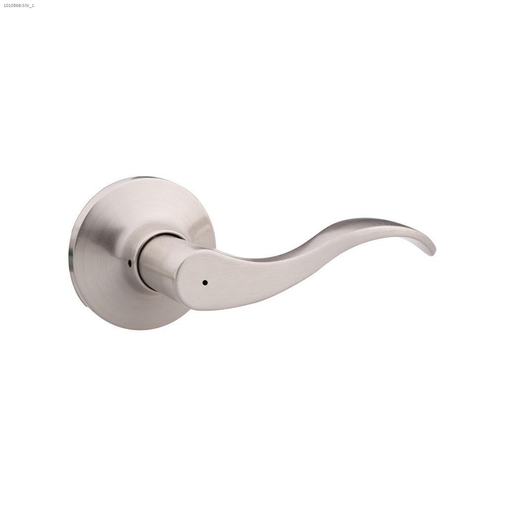 Layton Privacy Lever Satin Nickel