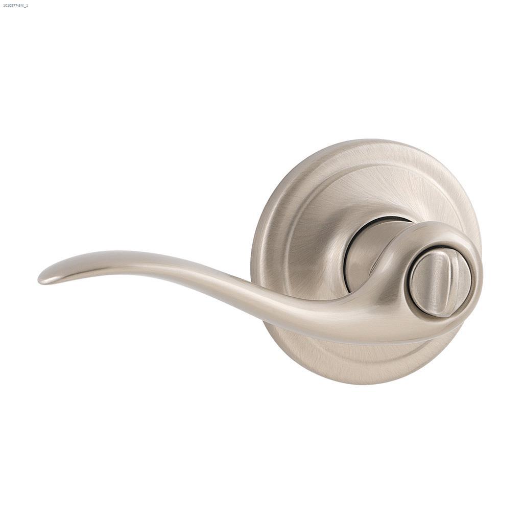 Toluca Privacy Lever Satin Nickel