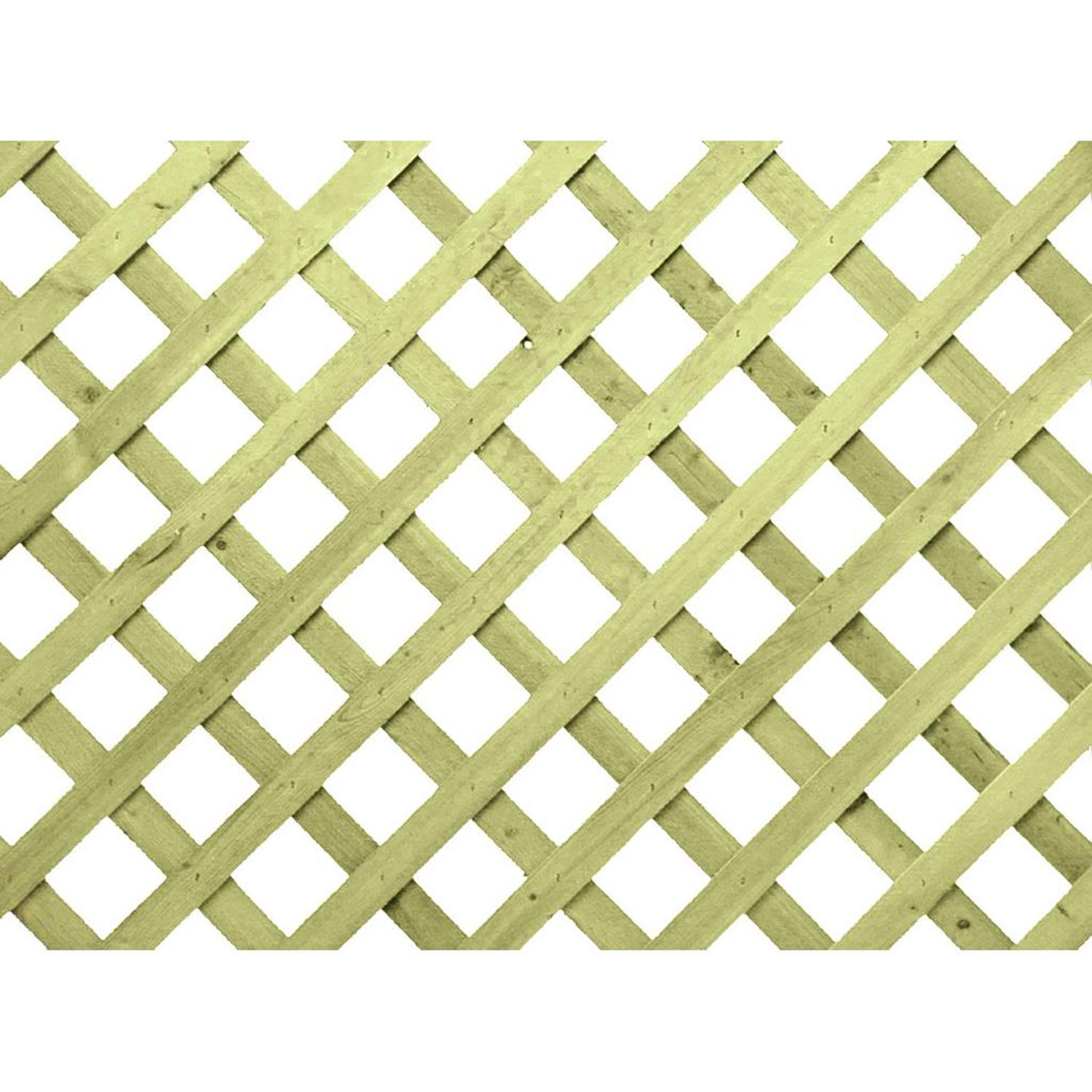 4' x 8' Treillis régulier en bois traité sous pression