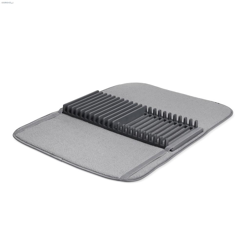 24" x 18" Tapis de séchage avec support Udry charbon