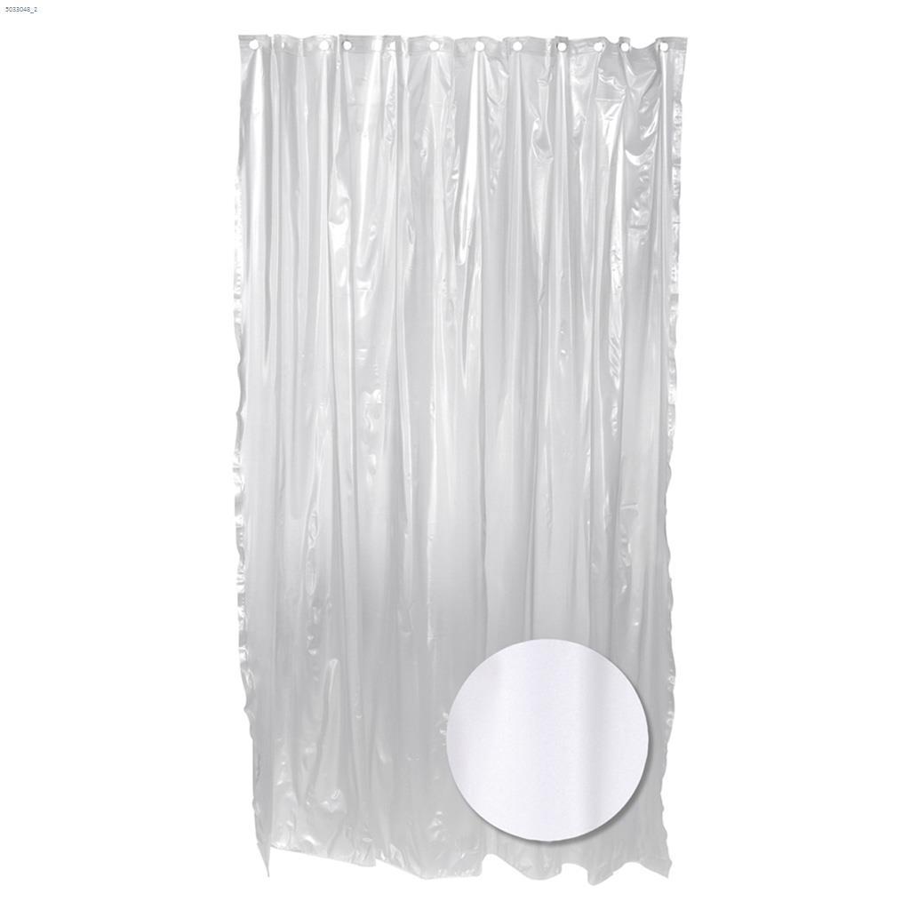 3/32" x 70" x 72" Vinyl Heavy-Duty Shower Liner