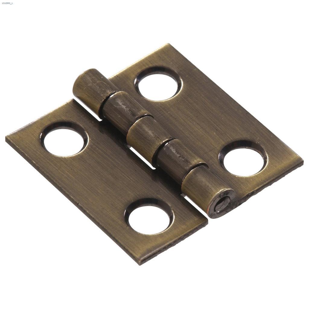 2" x 1-3/8" Brass Solid Brass Broad Hinge-2/Pack