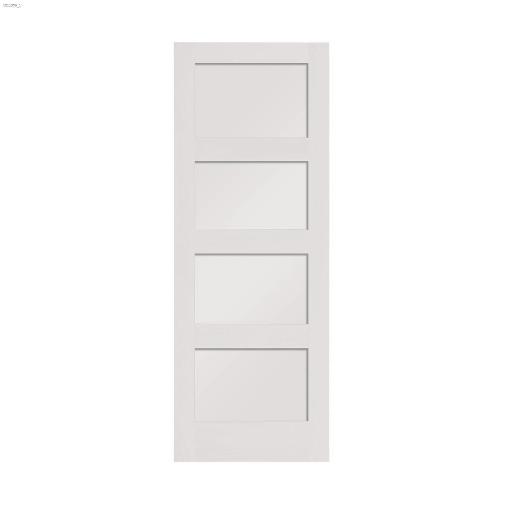 32" x 80" Primed 4-Panel Interior Door