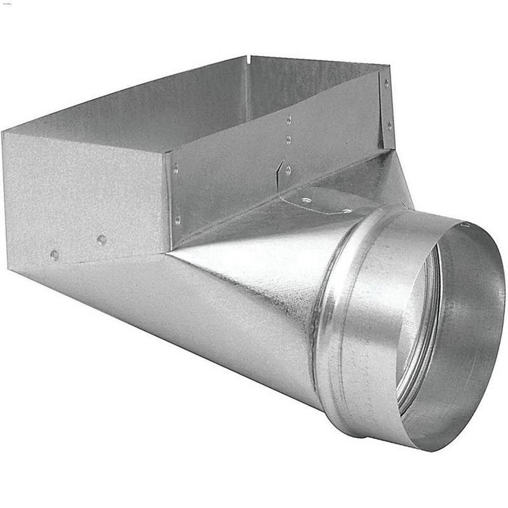 Botte angulaire 4" x 10" x 5" galvanisée 30 ga.