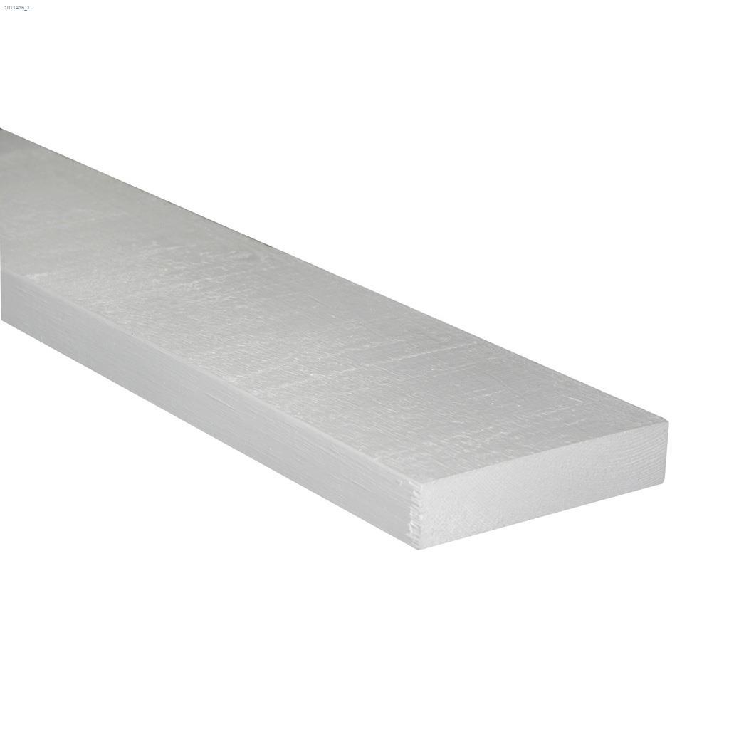 2" x 6" Rail White Board & Batten Trim