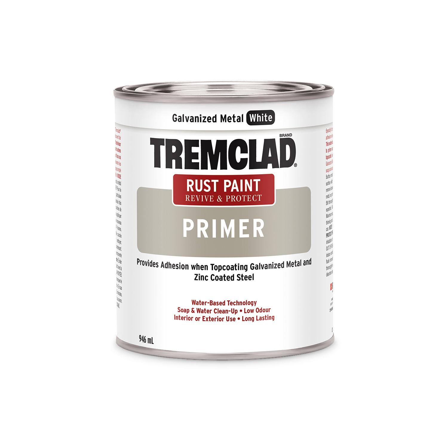 Tremclad 946 mL Can Flat Galvanized White Rust Primer
