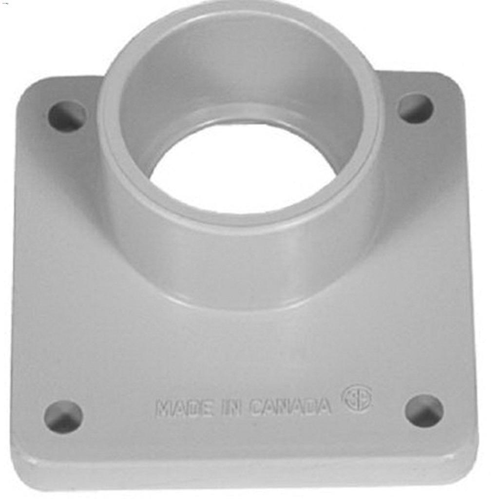 2" PVC Gray Meter Socket Hub