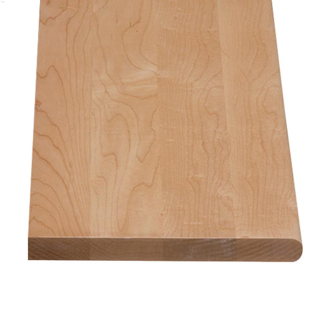 42" x 1-1/32" x 10-1/2" Maple Reversible Return Tread