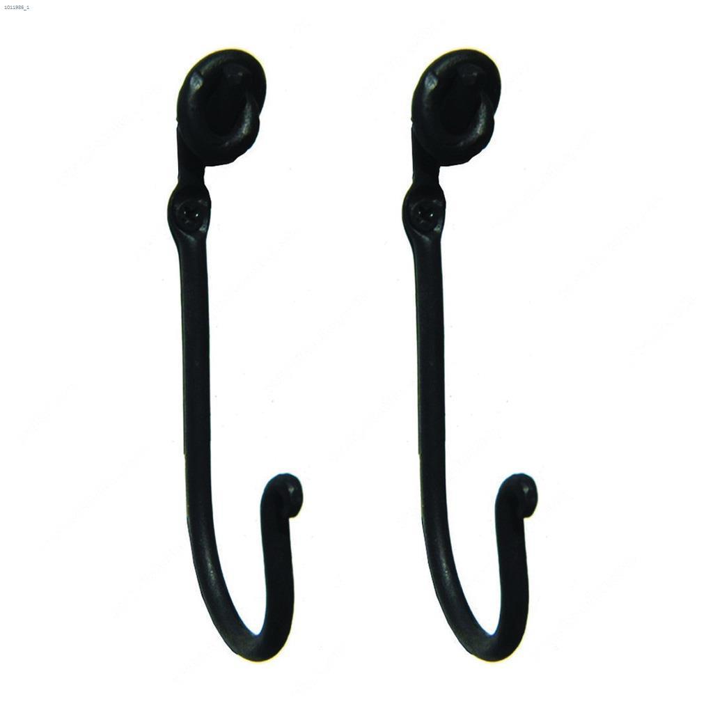 2-1/4" Matte Black Single Classic Hook