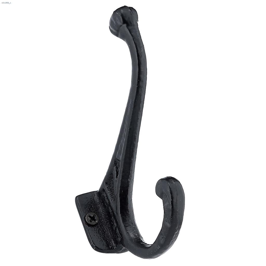 3-9/32" Matte Black Single Classic Hook