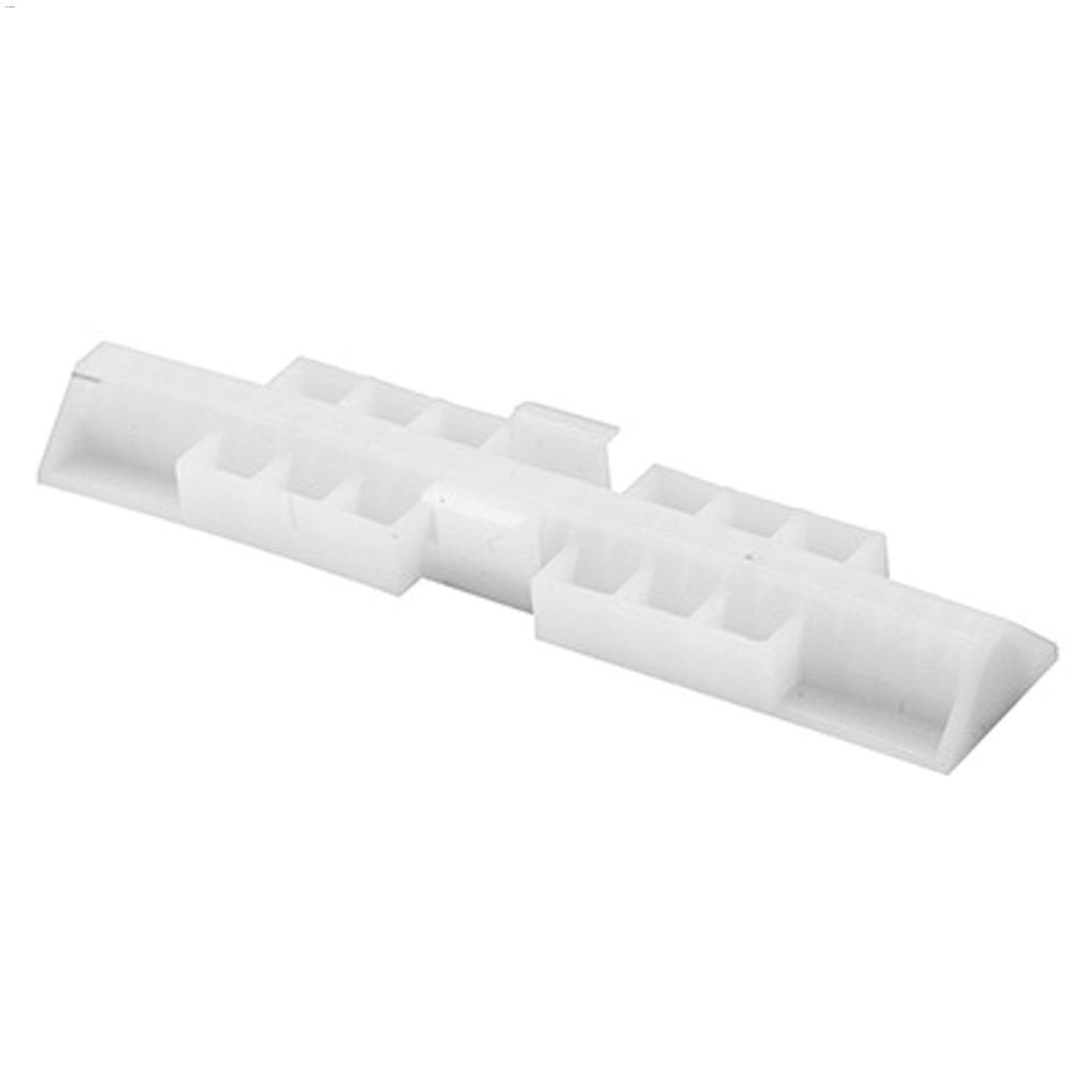 4" x 13/16" Plastic Bi-Fold Door Track Snugger