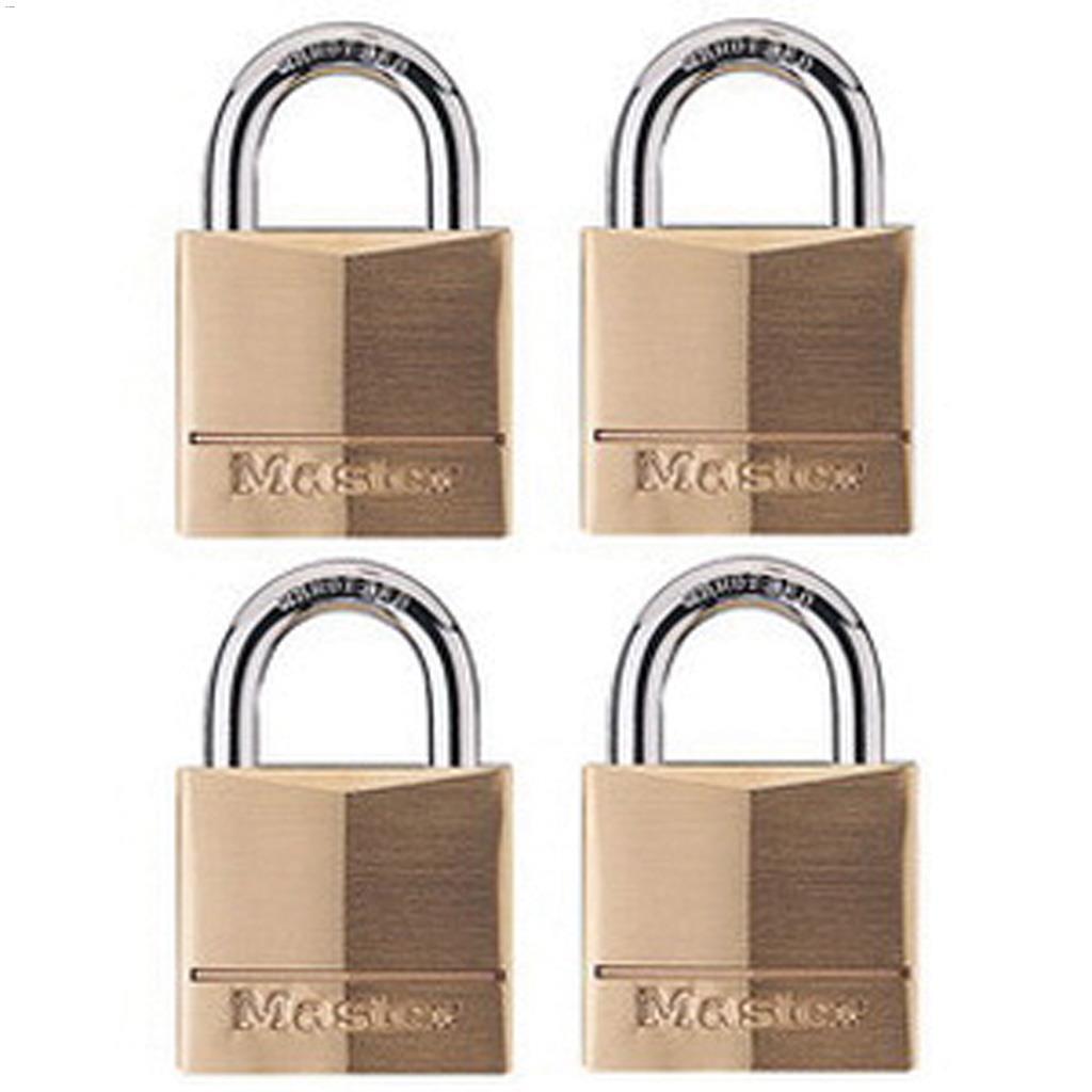 1-9/16" Solid Brass Padlock-4/Pack