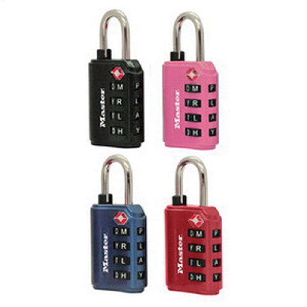 1-3/8" Assorted Metal Body Luggage Lock