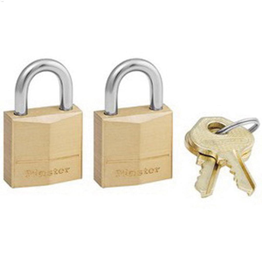 3/4" Solid Brass Padlock-2/Pack