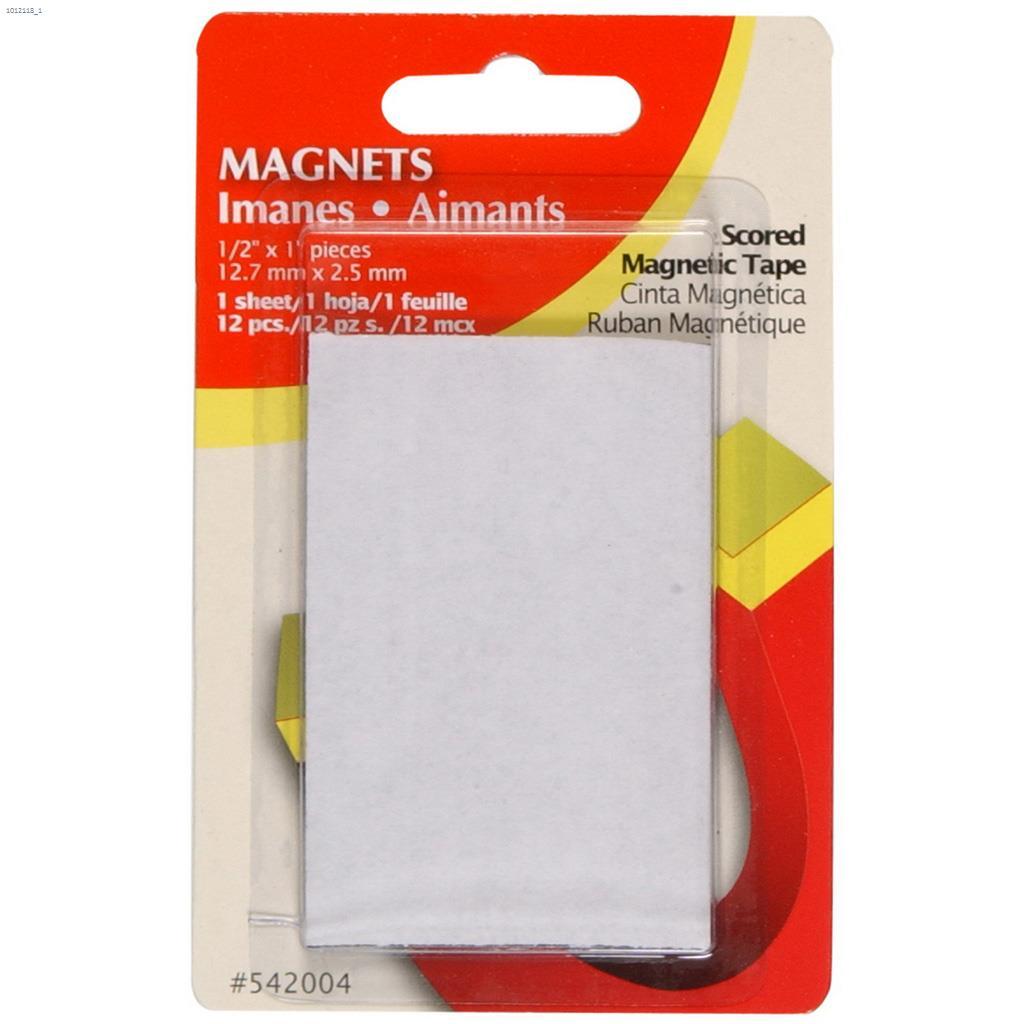 1/2" x 1" Magnetic Scored-1/Pack
