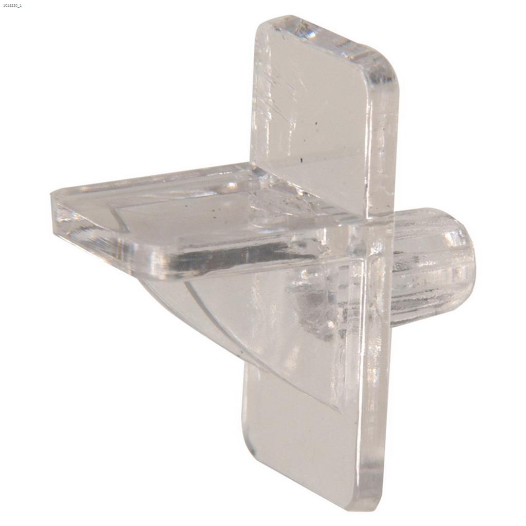 1/4" Clear Square Shelf Pin