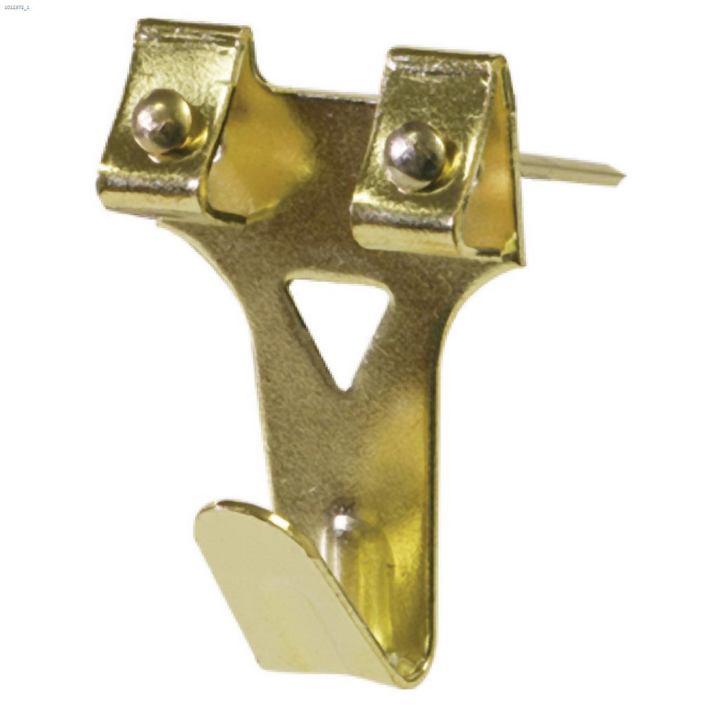 Brass Plated Two Nail Pro-Hanger-3/Pack