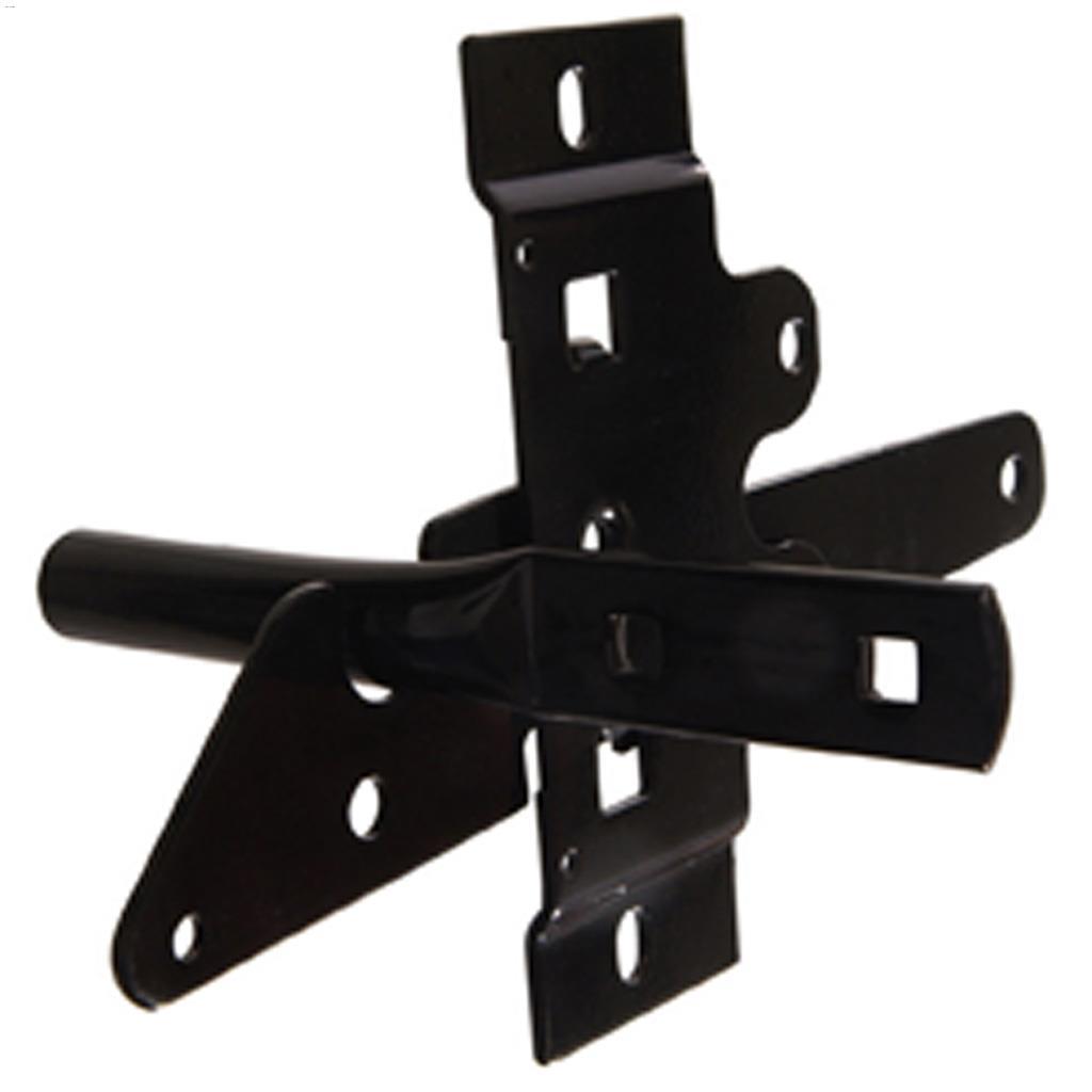 Black Post Mount Gate Latch
