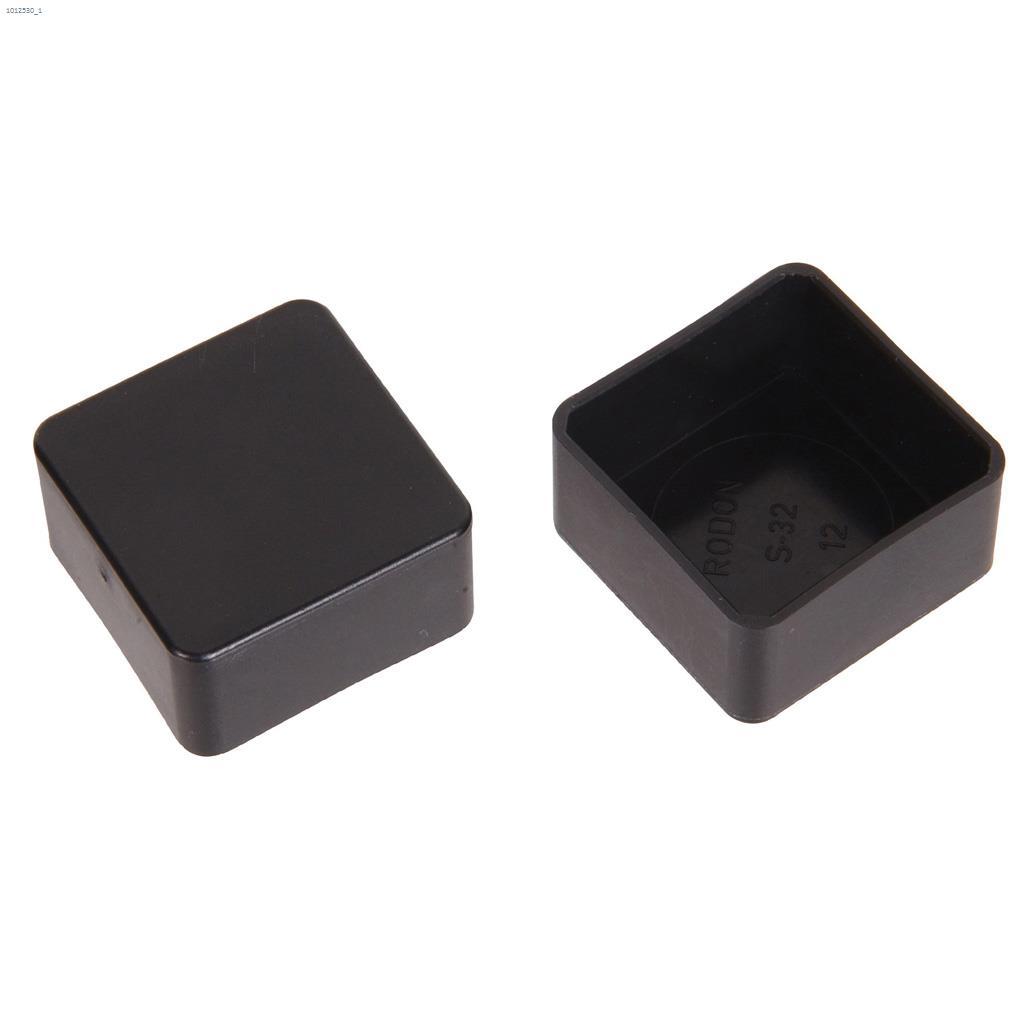 1/2" Plastic Square Cap-2/Pack
