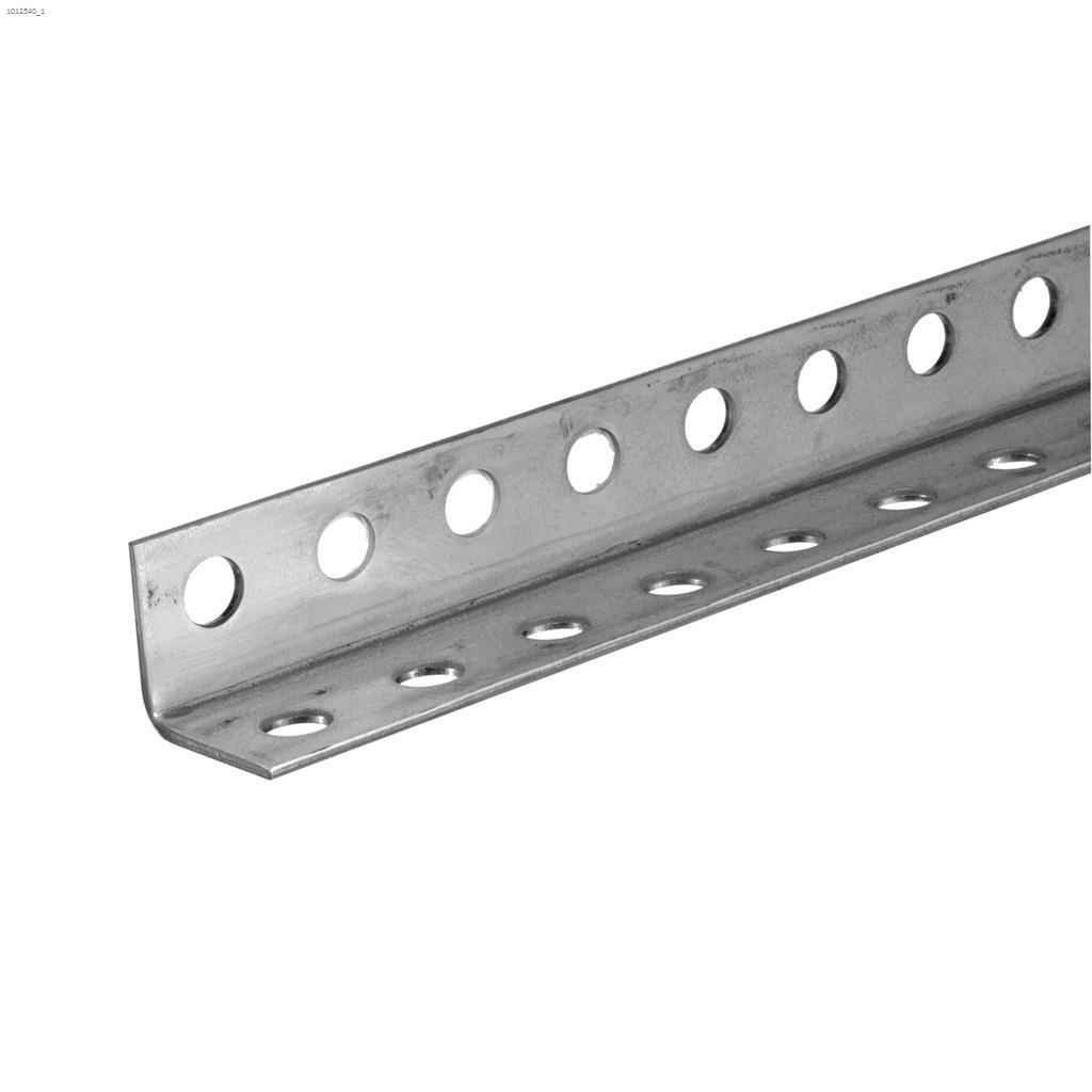 1-1/4" x 1-1/4" x 6' 16 Gauge Perforated Angle Bar