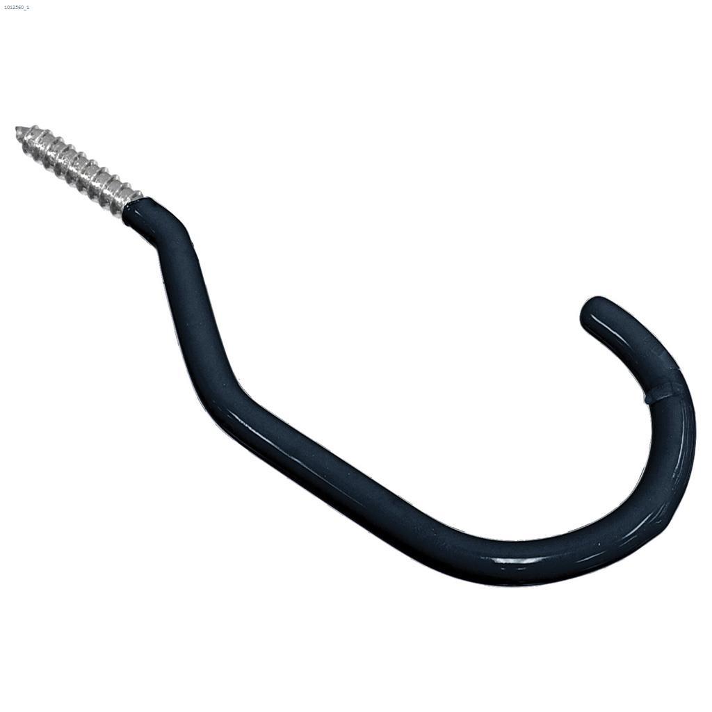 Black Vinyl Coated Bike Hook