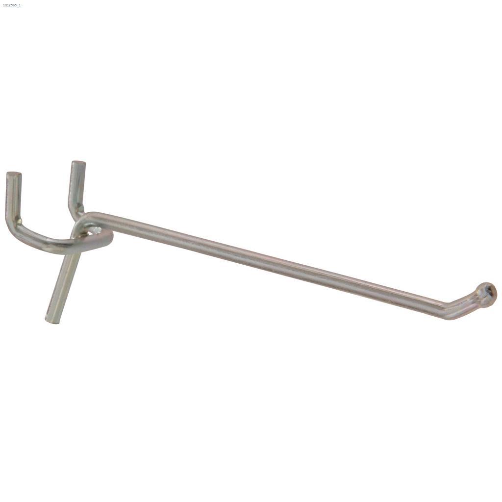 0.148" x 6" Zinc Plated Single Hook