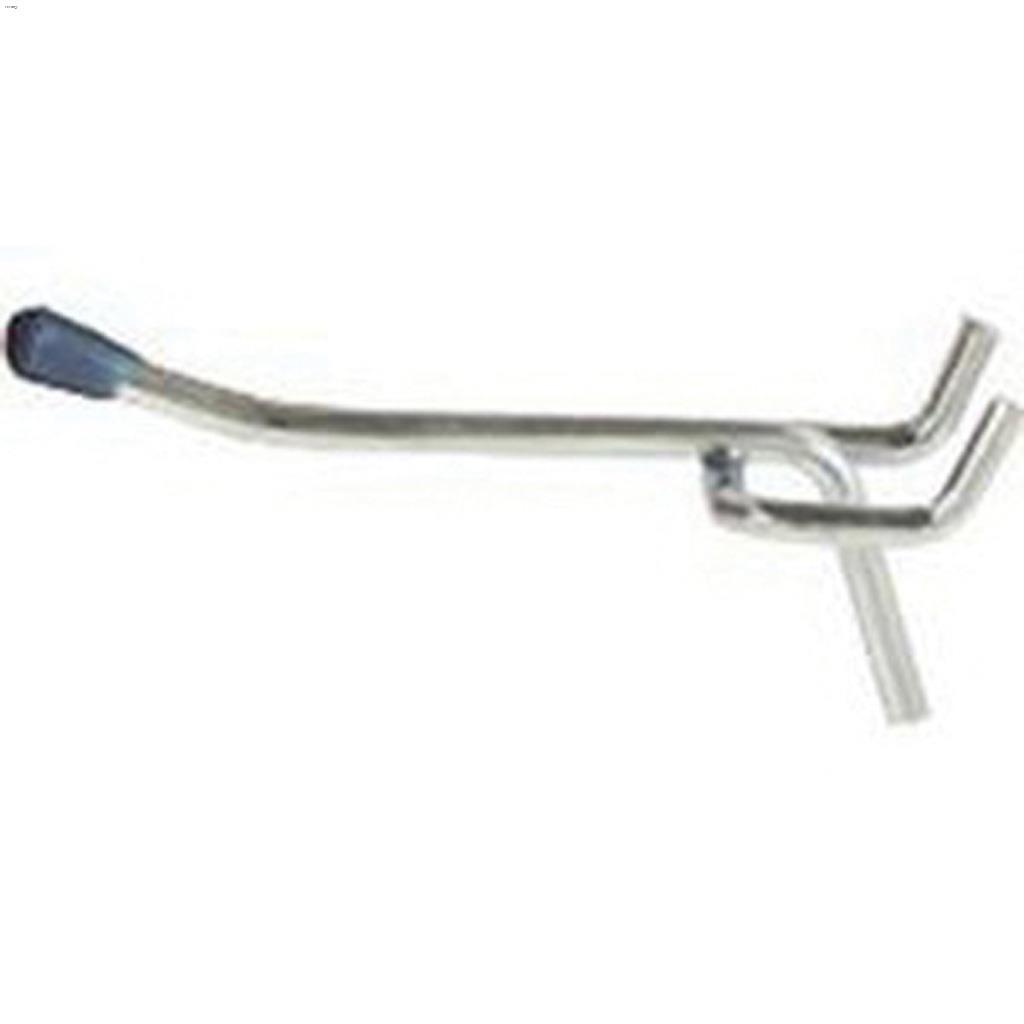 Light Duty 6" Double Prong Straight Hook With Safety Tips