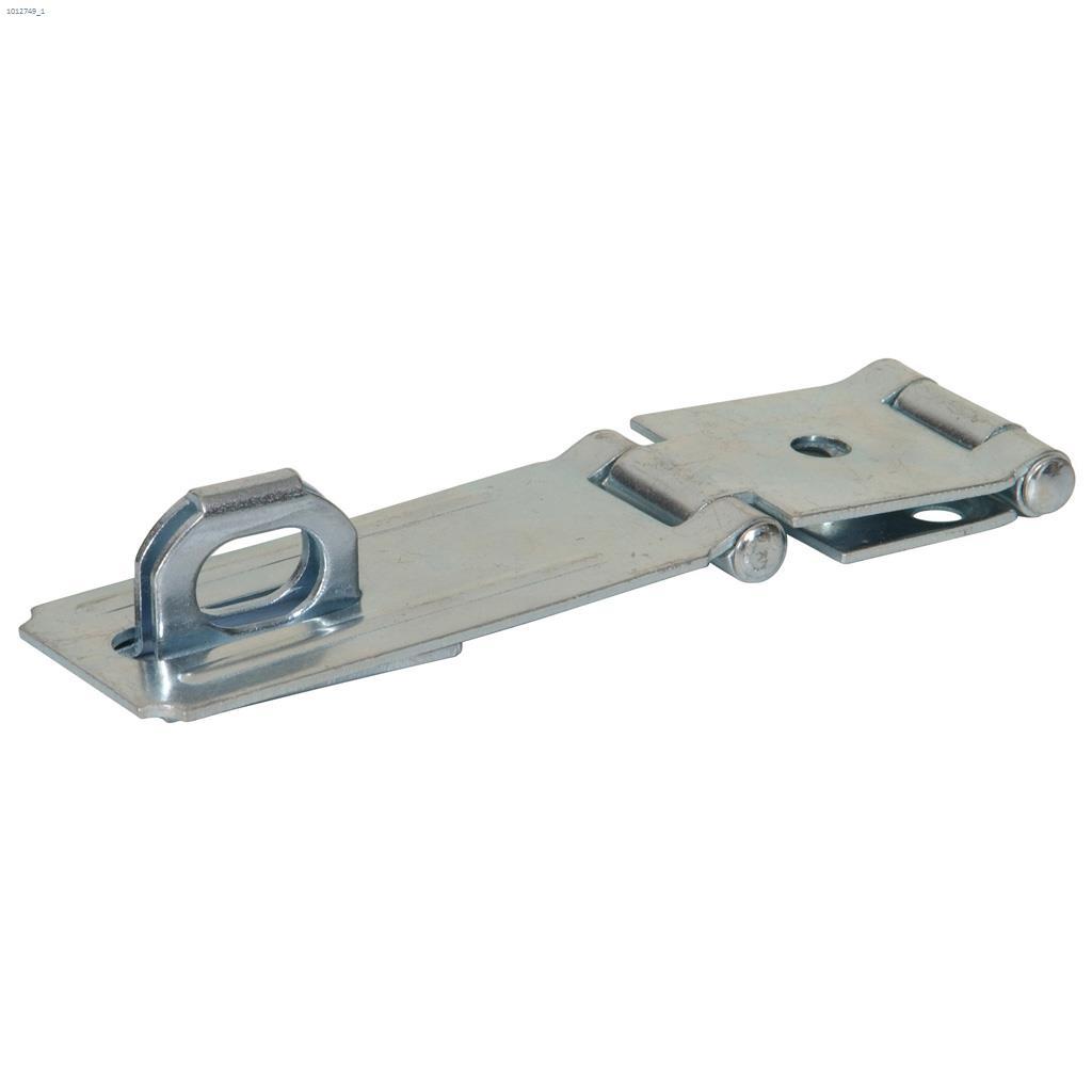 4-1/2" Zinc Plated Double Hinge Safety Hasp
