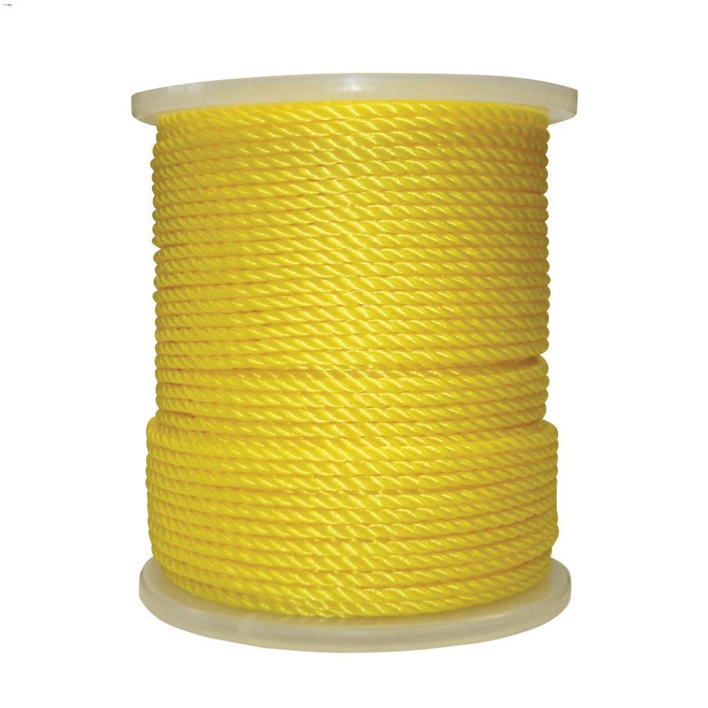 5/8" Yellow Medium Duty Twisted Rope
