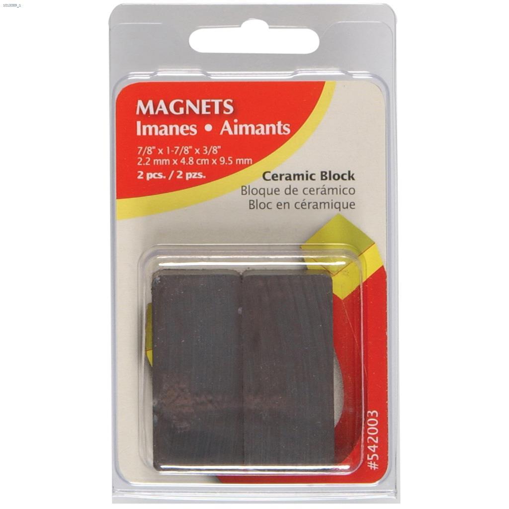 7/8" x 1-7/8" Ceramic Magnetic Block