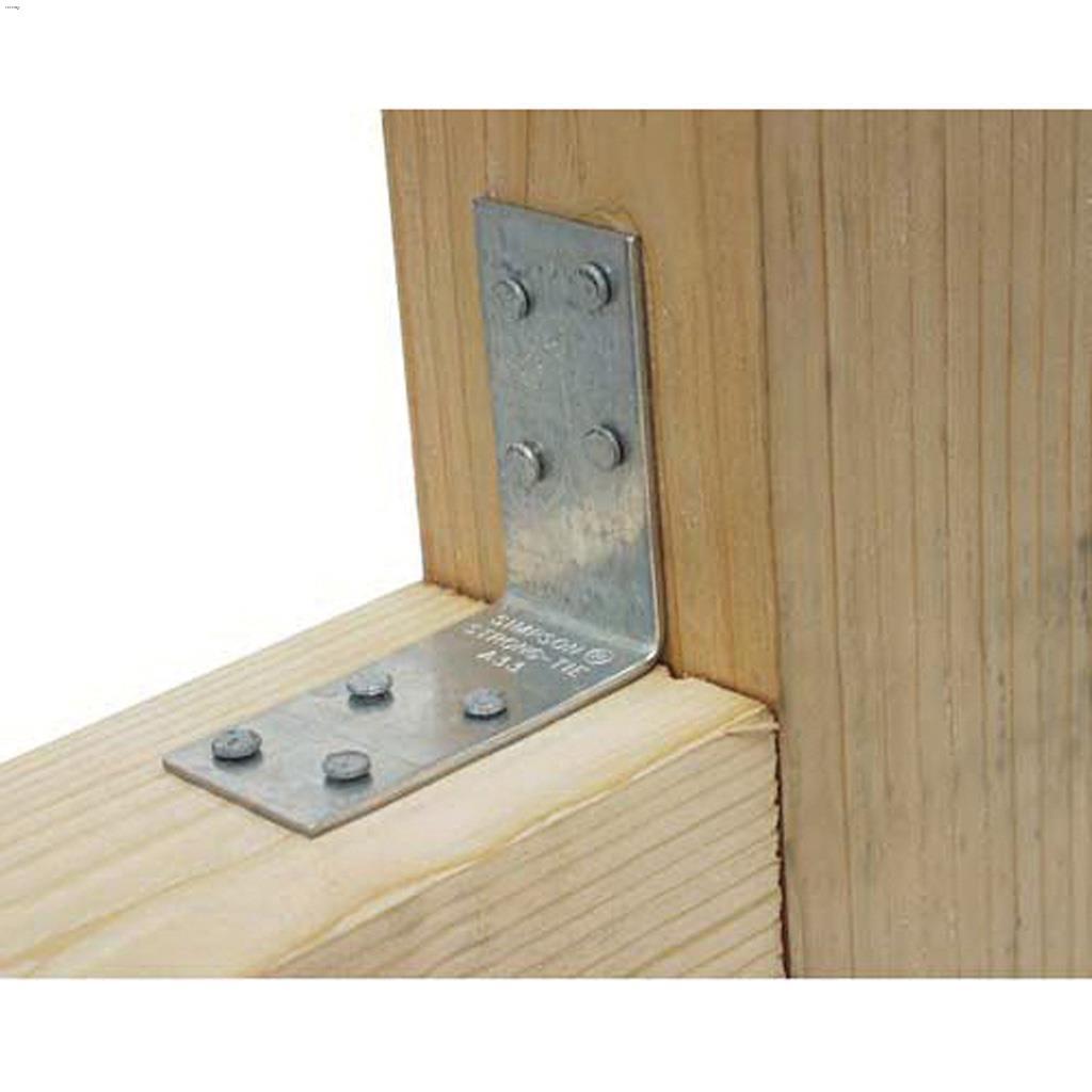 1-1/2" x 3" x 3" Galvanized Steel Framing Angle