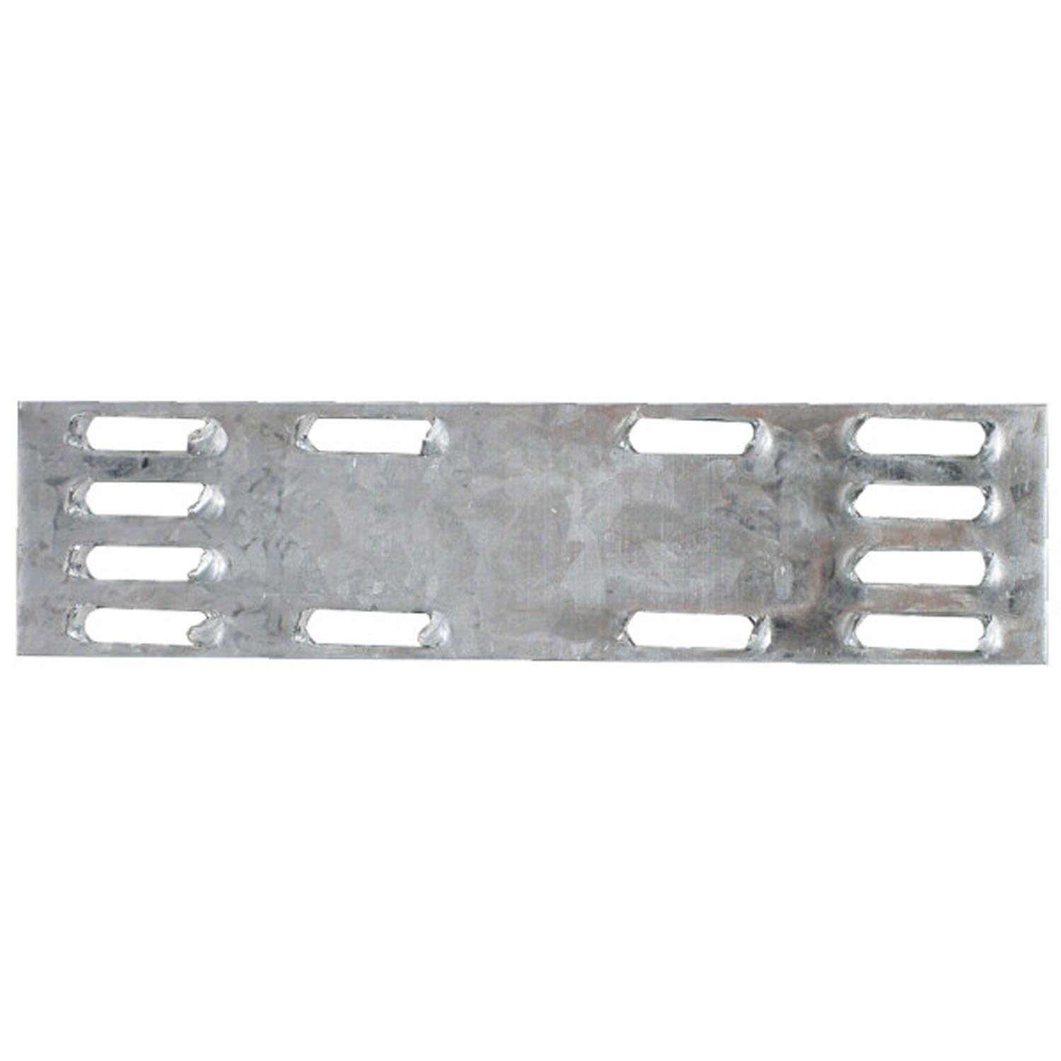 4" x 1" Galvanized Steel Mending Plate
