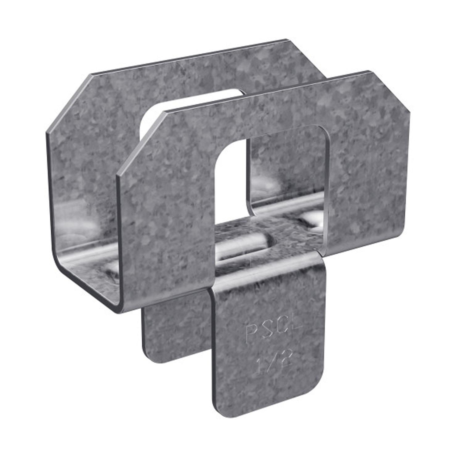 1/2" Galvanized Steel Plywood Panel Sheathing Clip