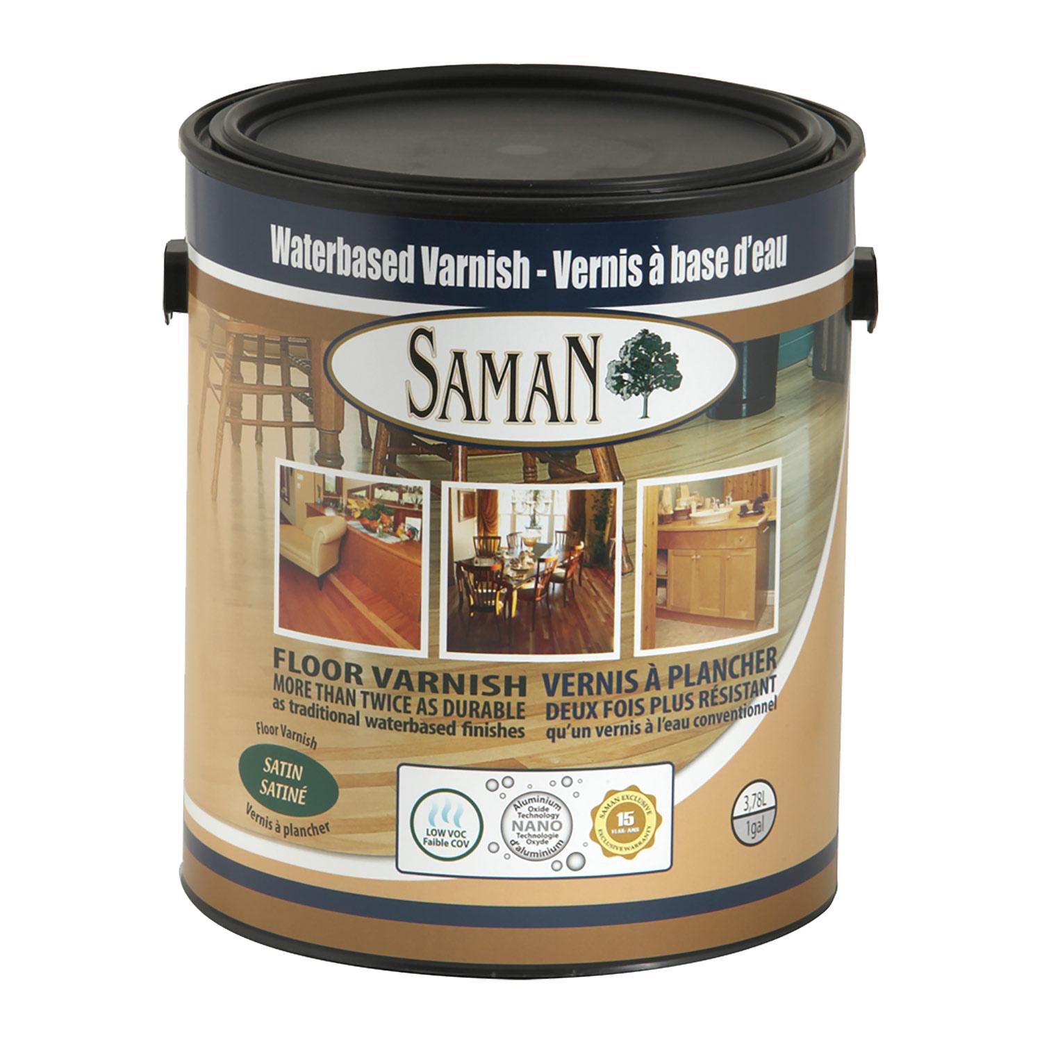 Water-Based Satin Varnish 3.78L